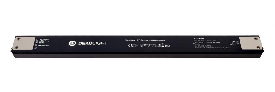 Stabilizované napětí - IMPR 862280 Deko-Light napájení (CV, DC) stmívatelné - Long-Flat, DIM, CV, 24V 80-240W - foto 1