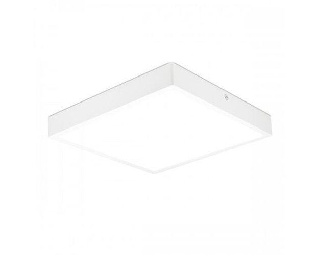 Hranatá - KHL K50275.W.3K AKCE - Stropní svítidlo TRIM bílé LED 48W 3000K 500X500mm hranaté - KOHL-Lighting - foto 1