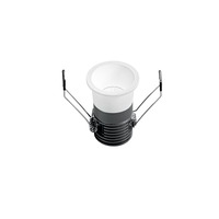 Kruhová - FAN INC-DOT-R5DA-BCO Zápustné svítidlo Dot R5DA, bílá, 5 W, 3000–4000 K, pr. 40 x 50 mm - FANEUROPE
