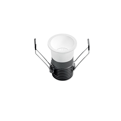 Kruhová - FAN INC-DOT-R5DA-BCO Zápustné svítidlo Dot R5DA, bílá, 5 W, 3000–4000 K, pr. 40 x 50 mm - FANEUROPE - foto 1