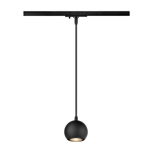 Svítidla - LA 1008168 LIGHT EYE® 90 1~ závěsné svítidlo, GU10, délka závěsu 150cm, 1x max. 6W, matte black - BIG WHITE (SLV) - foto 1