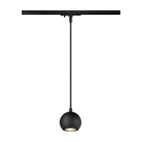 Svítidla - LA 1008168 LIGHT EYE® 90 1~ závěsné svítidlo, GU10, délka závěsu 150cm, 1x max. 6W, matte black - BIG WHITE (SLV)