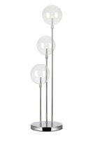 Interiérové dekorace - MAR 704476 Mäster kulatý chromovaný svícen - Markslöjd