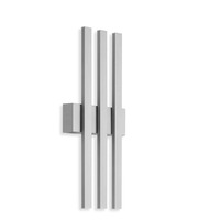 Nástěnná - TF 313304TF TELEFUNKEN LED venkovní svítidlo 37 cm 3x12W 1170lm stříbrná - BRILONER