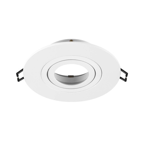 Kruhová - LA 1007630 NEW TRIA® 75 XL kroužek pro vestavbu do stropu, D: 11 H: 2,6 cm, IP 20, bílá - BIG WHITE (SLV) - foto 1