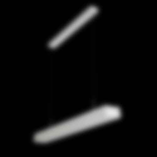 Podélná - OS MAT60582 MATAR LE5 závěsné plastové svítidlo bílá IP40 4000 K 26W LED - OSMONT - foto 1