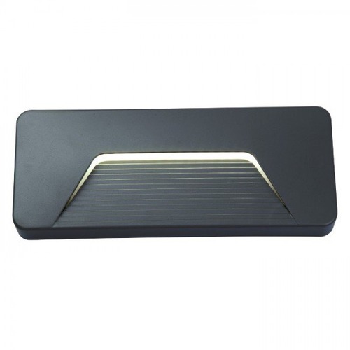 Nástěnná - RED R11953X VÝPRODEJ VZORKU - RENO SQ INDR nástěnná antracitová 230V LED 3W IP65 3000K - RED - DESIGN RENDL - foto 1