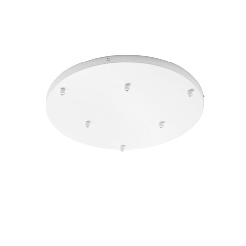 Kotvící prvky, držáky, závěsy - FAN BASE-S-R6-BCO Rozeta PIREX kruhový rám bílá A 6 FORI 47x4,1cm - FANEUROPE - foto 1