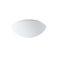 Plafoniéry - OS AUR71152 AURA 8 IP stropní/nástěnné skleněné svítidlo bílá IP65 2x7W E27 - OSMONT