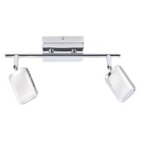 Bodová - LD 11242-17 WELLA LED nástěnné svítidlo, stropní svítidlo, 2-ramenné, chrom 3000K - LEUCHTEN DIREKT / JUST LIGHT