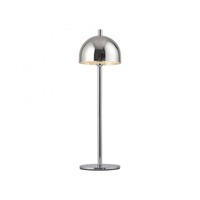 Stolní lampy dekorační - LD 19244-17 Kolekce Schöner Wohnen LED bateriové stolní svítidlo BELLIS, chrom, nabíjecí přes USB, 3000K - JUST LIGHT