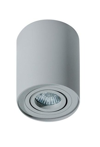 Downlight - AZZ AZ1437 Stropní bodové přisazené svítidlo Azzardo Bross 1 bright grey AZ1437 GU10 1x50W IP20 9,6cm světle šedé - AZZARDO - foto 1