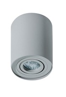 Downlight - AZZ AZ1437 Stropní bodové přisazené svítidlo Azzardo Bross 1 bright grey AZ1437 GU10 1x50W IP20 9,6cm světle šedé - AZZARDO