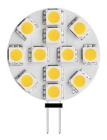 G4 - CEN PIXYPLT-020430 LED PIXY 2W G4 1030VDC nebo 1020VAC 3000K 170Lm 180d 30x39mm IP20 - CENTURY