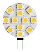 G4 - CEN PIXYPLT-020430 LED PIXY 2W G4 1030VDC nebo 1020VAC 3000K 170Lm 180d 30x39mm IP20 - CENTURY