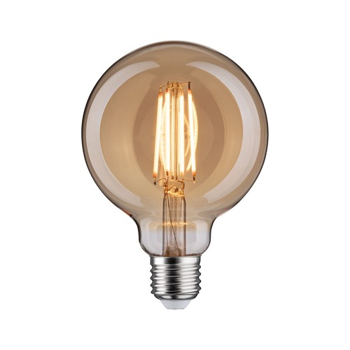 E27 - P 29189 1879 Filament 230V 3-krokové-stmívatelné LED Globe G95 E27 6W 1800K stmívatelné zlatá - PAULMANN - foto 1