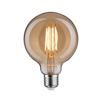 E27 - P 29189 1879 Filament 230V 3-krokové-stmívatelné LED Globe G95 E27 6W 1800K stmívatelné zlatá - PAULMANN