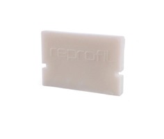 Krytky pro Al profily - IMPR 979010 Koncovka H-AU-01-12 bílá 18 mm 2 ks - LIGHT IMPRESSIONS