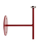 Dekorativní - IMPR 930621 Deko-Light držák na zeď pro magnet.svítidla Miram rubínová červená