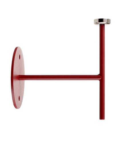 Dekorativní - IMPR 930621 Deko-Light držák na zeď pro magnet.svítidla Miram rubínová červená - foto 1