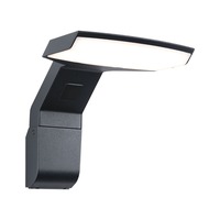 Nástěnná - P 94826 LED venkovní nástěnné svítidlo Zenera IP44 150x194mm 3000K 10W 230V antracit kov - PAULMANN