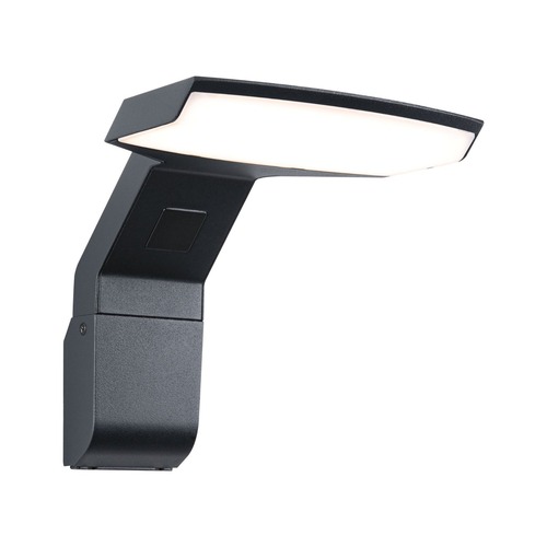 Nástěnná - P 94826 LED venkovní nástěnné svítidlo Zenera IP44 150x194mm 3000K 10W 230V antracit kov - PAULMANN - foto 1