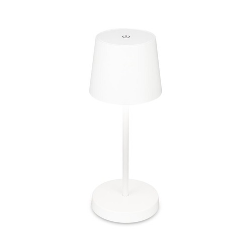 Na stůl - BRILO 7423016 LED nabíjecí stolní lampa 26 cm 2,6W 150lm bílé - BRILO - foto 1