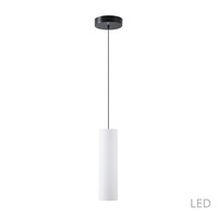 Válec - OS KUM68402 KUMA S2 závěsné skleněné svítidlo černá / bílá IP20 3000 K 41W LED - OSMONT