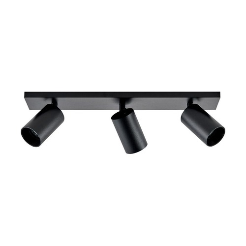 Bodová - IMPR 348250 Deko-Light stropní přisazené svítidlo - Can Tilt hranaté, 3x 7,5 W GU10, černá - LIGHT IMPRESSIONS - foto 1