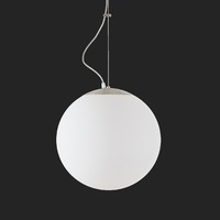 Nouzové osvětlení - OS ADR72093 ADRIA L3 HP závěsné skleněné svítidlo nerez broušená / bílá IP40 3000 K 52W LED nouzové kombinované 3 h (původní kód OS 72093) - OSMONT