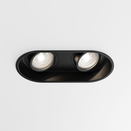 Hranatá - AST 1249029 Downlight svítidlo Minima Round Twin nastavitelné 2x6W GU10 černá - ASTRO Lighting - foto 1