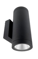 Nástěnná - IMPR 731194 Deko-Light nástěnné přisazené svítidlo - ShoreLine Pro kulaté Up+Down, 20 W, DIM, 3000/4000 K, tmavěšedá