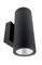 Nástěnná - IMPR 731194 Deko-Light nástěnné přisazené svítidlo - ShoreLine Pro kulaté Up+Down, 20 W, DIM, 3000/4000 K, tmavěšedá