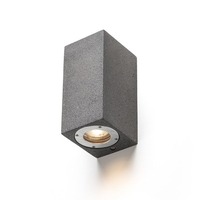 Nástěnná - RED R13794 KANE II nástěnná beton/dekor tmavý granit 230V LED GU10 5W IP65 - RED - DESIGN RENDL