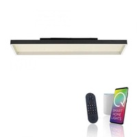 Podélná - PN 6317-18 LED stropní svítidlo Q-MAGONG černá stmívatelné Smarthome ZigBee 2700-5000K - PAUL NEUHAUS