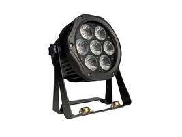Jevištní efekty - 7x8W Vodotěsné RGB 6 v1 LED PAR Light Battery - Bezdrátové