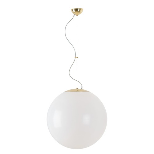 Koule - OS ISI66711 ISIS L4 PE závěsné plastové svítidlo mosaz / bílá IP40 4000 K 41W LED - OSMONT - foto 1