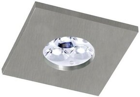 Hranatá - BPM 3006.01.RF.SA-SA.GU Vestavné svítidlo Aluminio Plata IP65, kartáč.hliník 1x50W, 230V (stárý kód BPM 3006GU) - BPM