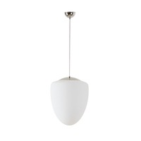 Koule - OS AST60440 ASTRA S závěsné skleněné svítidlo nerez / bílá IP40 3000 K 27W LED - OSMONT