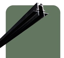 Lištové ALARIK - BPM 20224.01.TR.BK-BK Lišta Alarik Slim 1m černá bezrámečková - BPM