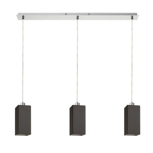 Vícečetná - RED R14029 LIZ III 80 závěsná černá sklo/matný nikl 230V E27 3x11W - RED - DESIGN RENDL - foto 1