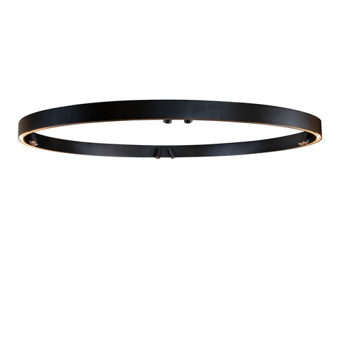 Kruhová - SLC SLC1405 LED závěsné svítidlo Ring up/down/8x spotů černé 8300lm 2700K Ra80 Zigbee IP20 +RGBW - TLG - foto 1