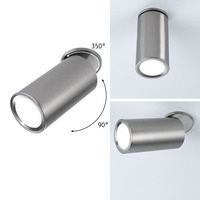 Kruhová - P 93090 LED vestavné svítidlo 3-krokové-stmívatelné Turnal kruhové 60mm 90° Coin 6W 230V stmívatelné 2700K kov kartáčovaný - PAULMANN
