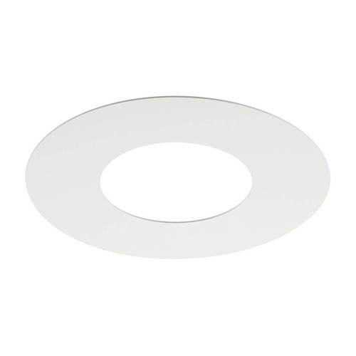 Pojistky, baterie, startéry - LA 1006144 Numinos® M montážní rámeček kulatý 240/120 mm bílý - BIG WHITE (SLV) - foto 1