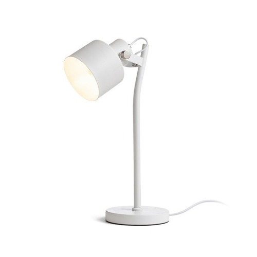 Stolní lampy pracovní - RED R13903 CELEIA lampa stolní matná bílá matný nikl 230V E27 40W - RED - DESIGN RENDL - foto 1