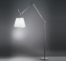 Stínidla, kryty, clony - AR 0780030A Stínidlo ke stojací lampě TOLOMEO MEGA - pergamen průměr 42cm - ARTEMIDE