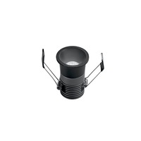 Kruhová - FAN INC-DOT-R5-NER Zápustné svítidlo LED Dot, hliník, černá, 5 W, 480 lm, CCT, 5,5 x 4 x 4 cm - FANEUROPE
