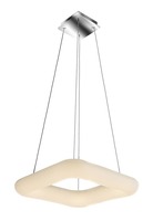 Hranatá - AZZ AZ2666 LED Závěsné svítidlo Azzardo Donut Square Pendant 46 CCT AZ2666 80W 6800lm 2700-6000K IP20 46cm stmívatelné s dálkovým ovládáním - AZZARDO