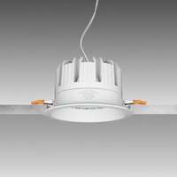 Kruhová - CEN FTS-602330 LED SPOT FUTURA SHOP 95 zapuštěné svítidlo 230mm 60W 3000K Ra95 60d IP20 - CENTURY