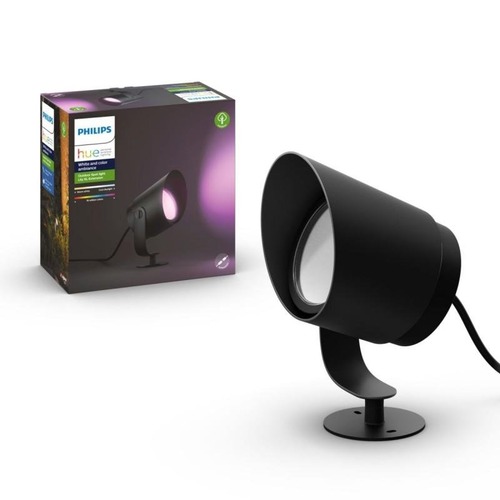 SmartHome Paul Neuhaus - PH 17462/30/P7 HUE Lily XL SVÍTIDLO VENKOVNÍ 24V 15W 1200lm 2000-6500K IP65, 16mil. barev, černá - PHILIPS HUE (915005842601) - foto 1